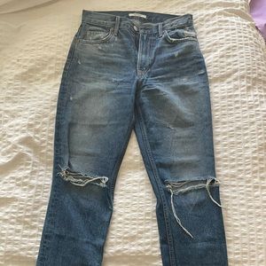GRLFRND Denim size 25, straight leg, style Jane